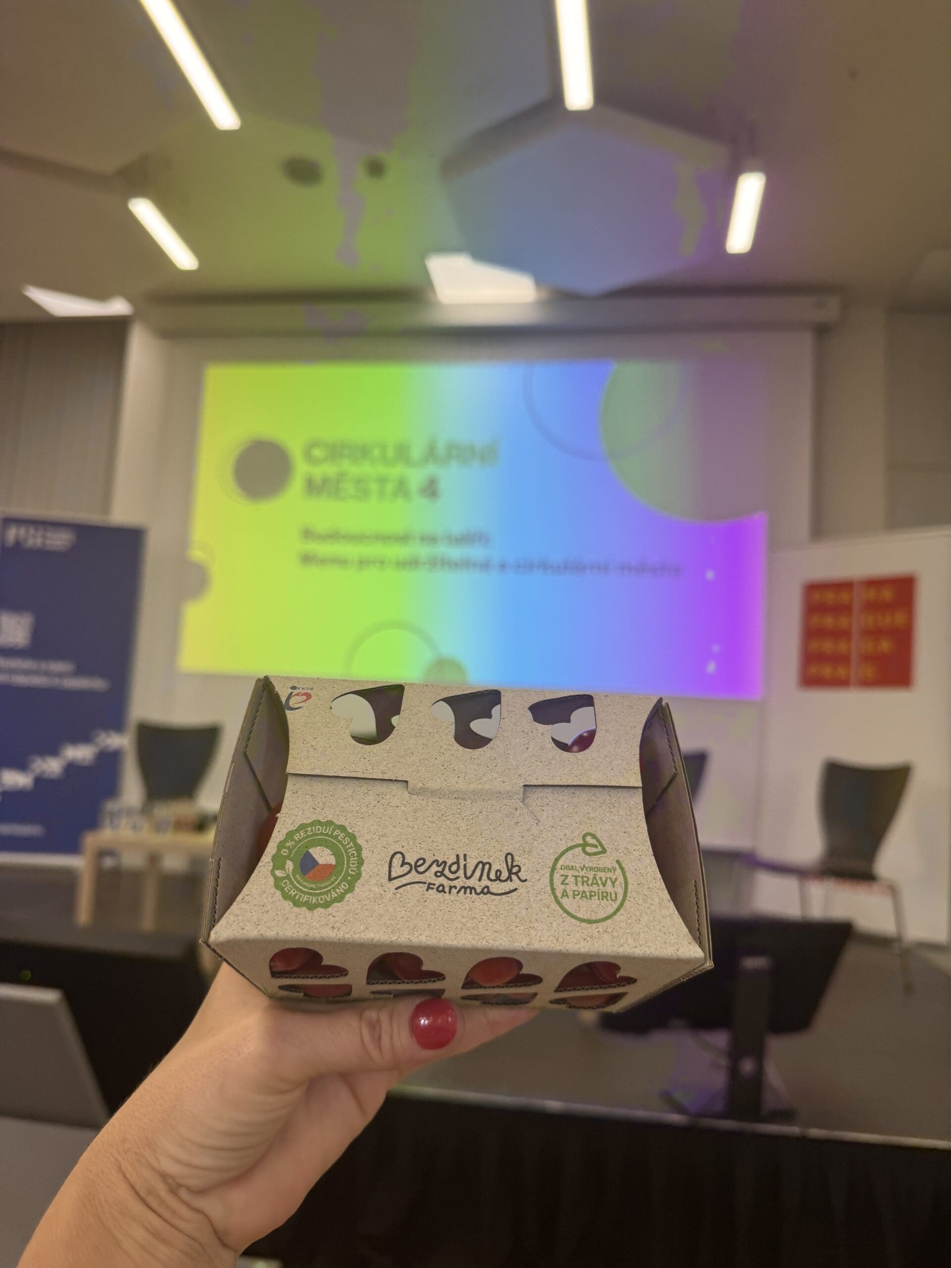 Farma Bezdínek na konferenci Cirkulární města a byznys 4: Diskuse o ESG, inovacích a spolupráci
